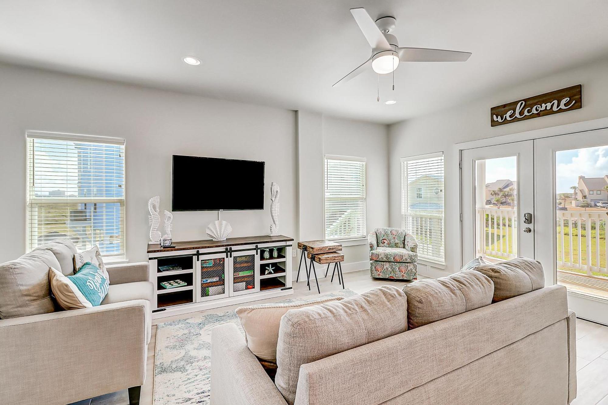 Villa Bella Vista & Four Winds House Mustang Beach Zimmer foto